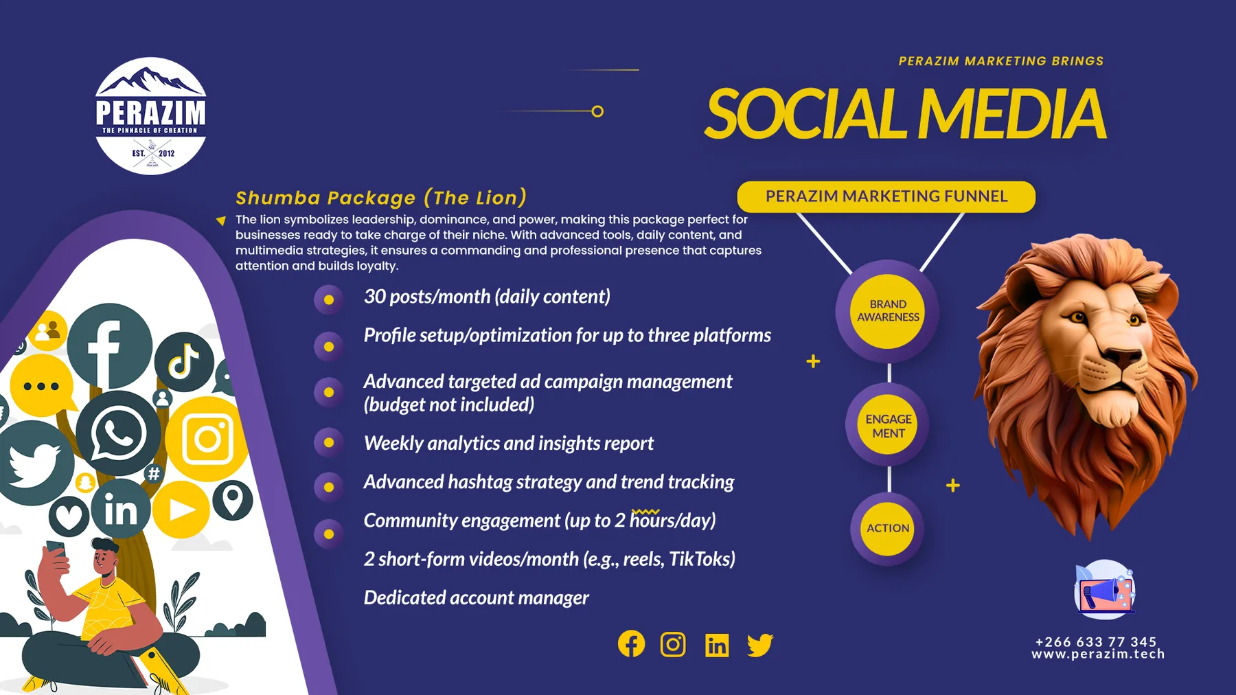 Perazim Shumba social media creative